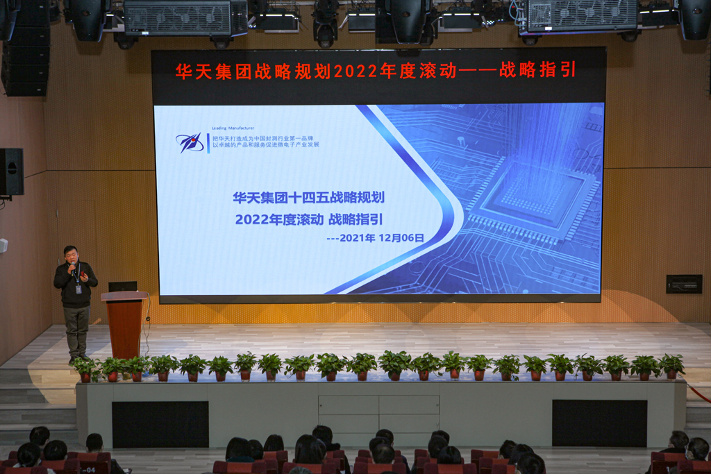 龙八头号微电召开华天集团战略规划2022年度滚动-战略指引宣贯大会