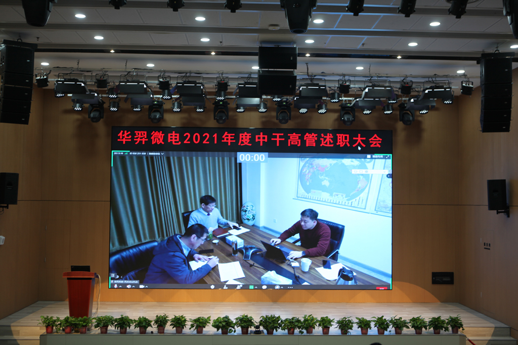 龙八头号微电召开中干高管述职会议