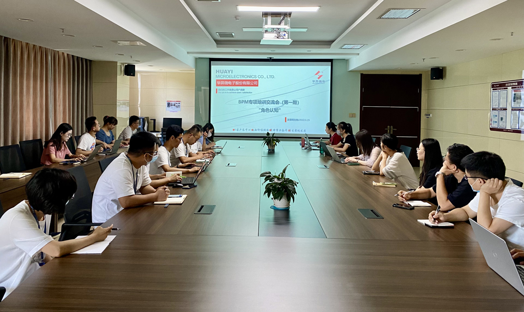 龙八头号微电召开首期BPM专项培训交流会