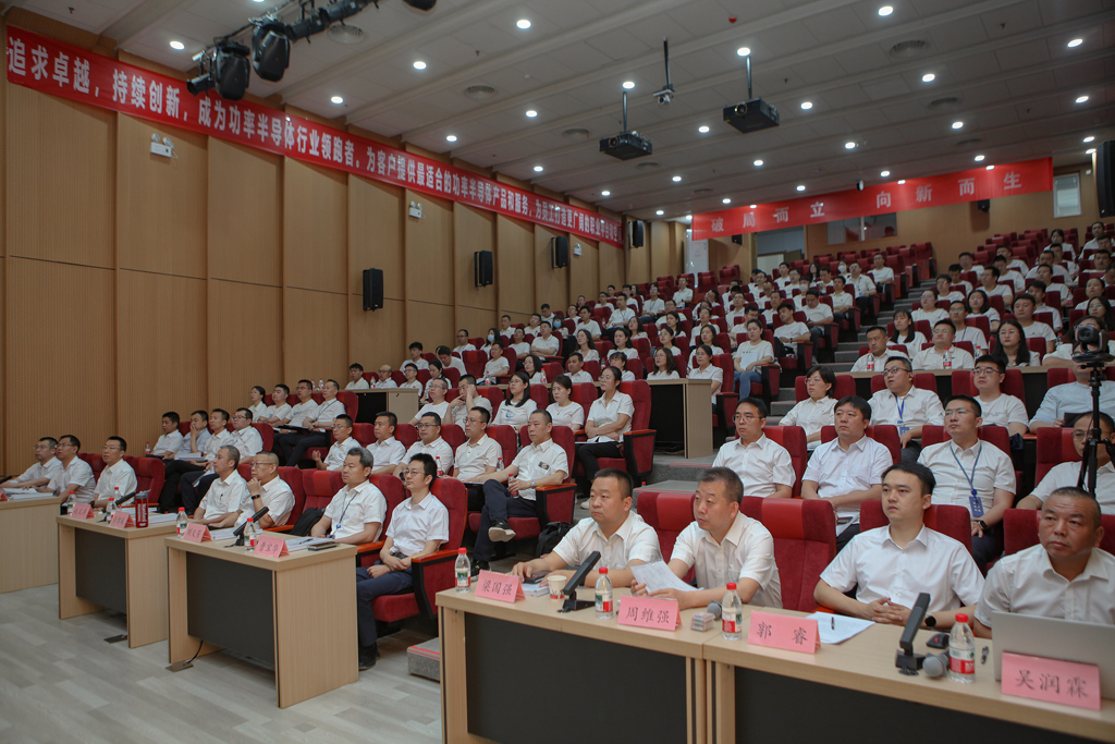华天集团四届四次员工会员代表大会 龙八头号微电分会场议程圆满完成
