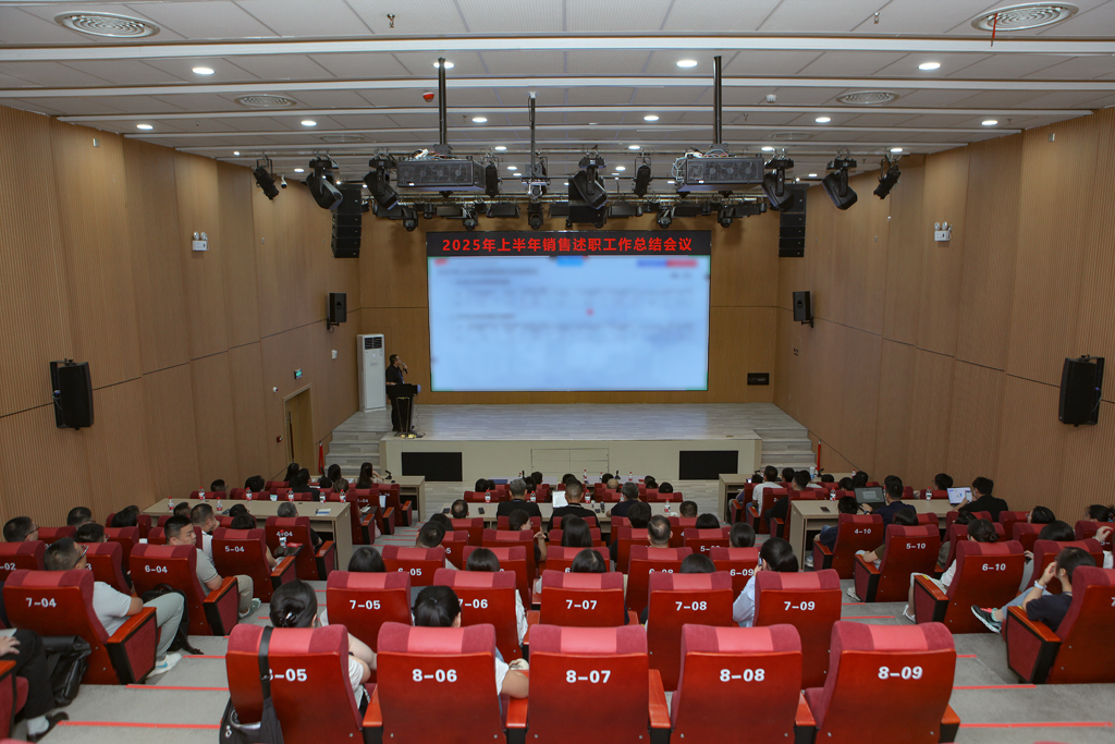 龙八头号微电召开2025年上半年销售会议